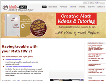 Tablet Screenshot of mathondvds.com